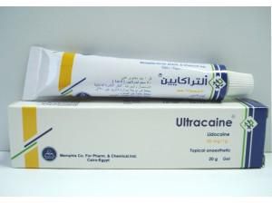 جلّ التخدير الذكري المزيل للتحسس التراكايين (Ultracaine Gel)