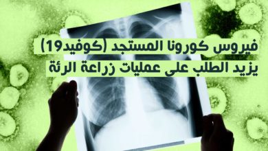 فيروس كورونا و زراعة الرئة