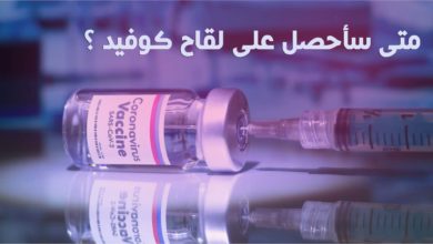 متى سأحصل على لقاح كوفيد ؟