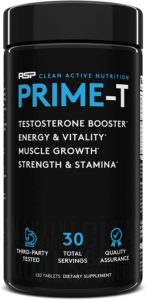 برايم تي من بدائل التستوستيرون خصيصًا من شركة RSP Nutrition